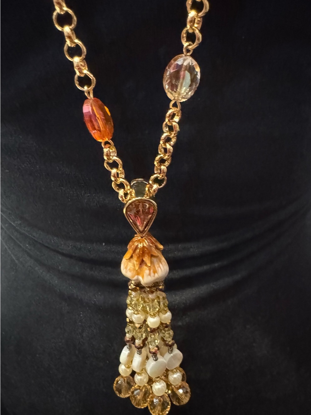 Jay Strongwater detachable pendant Necklace